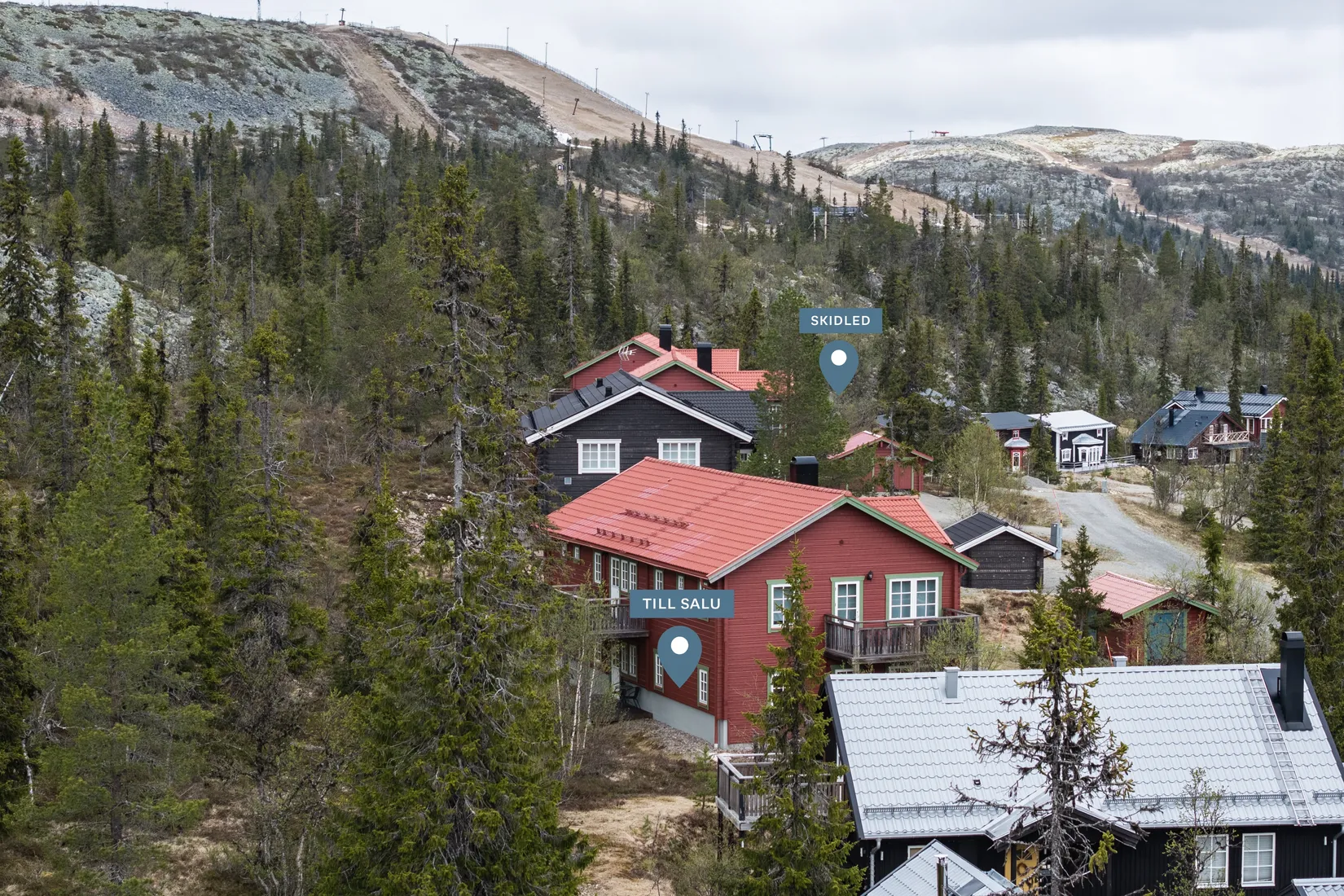 Bostadsrätt, Vemdalsskalet Susannes väg 23B, Vemdalsskalet, Härjedalen