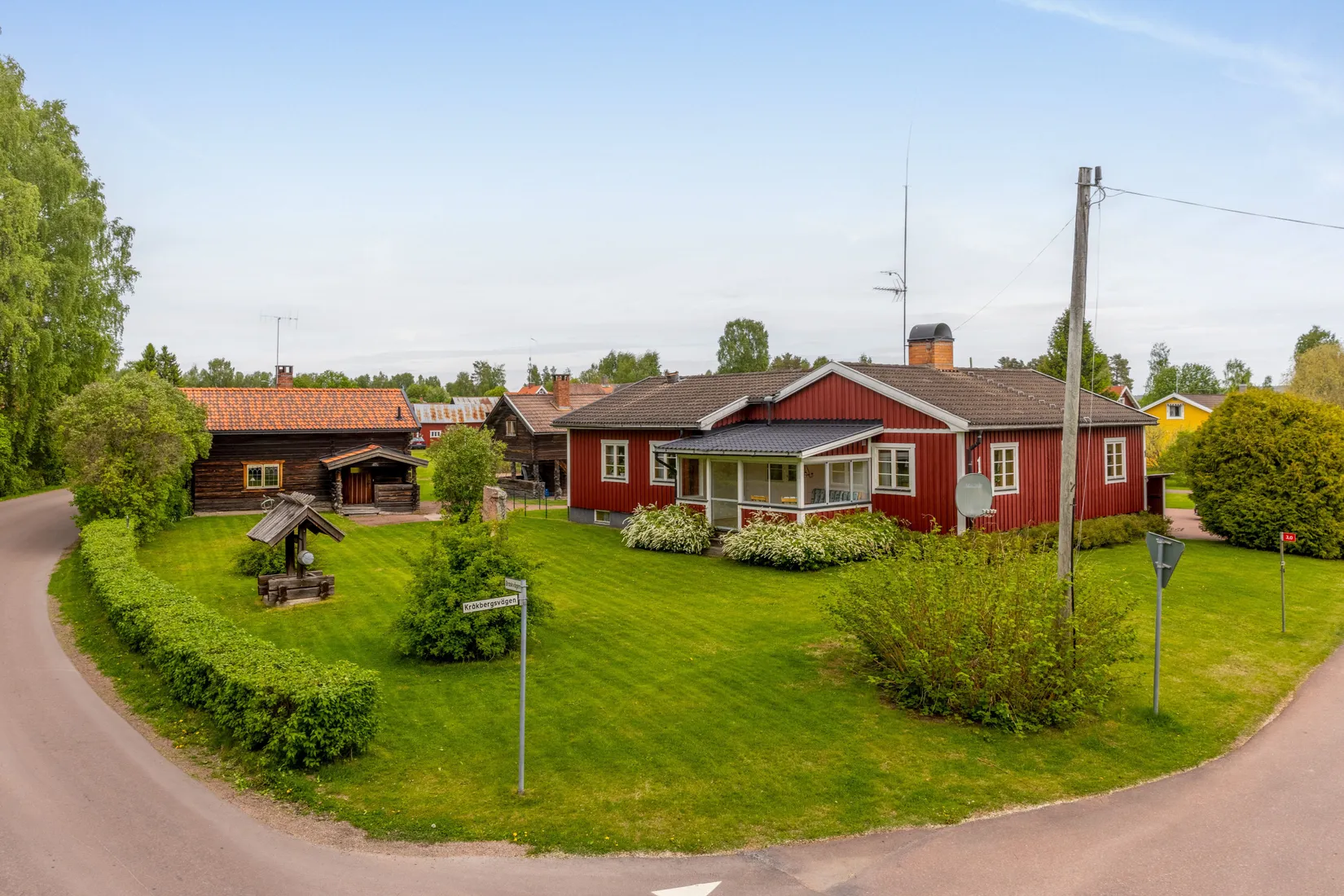 Villa, Braskvägen 1, Kråkberg, Mora