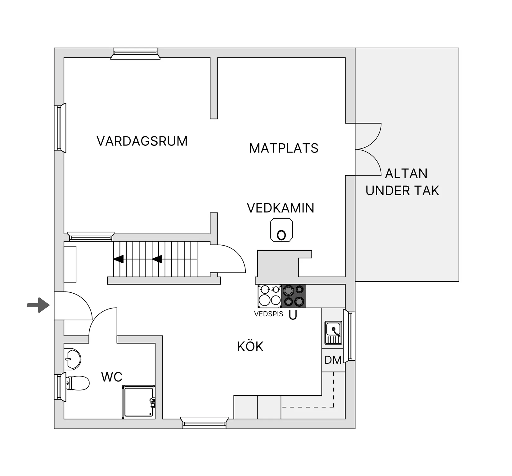 Villa, Aspnäs 4, Åsele