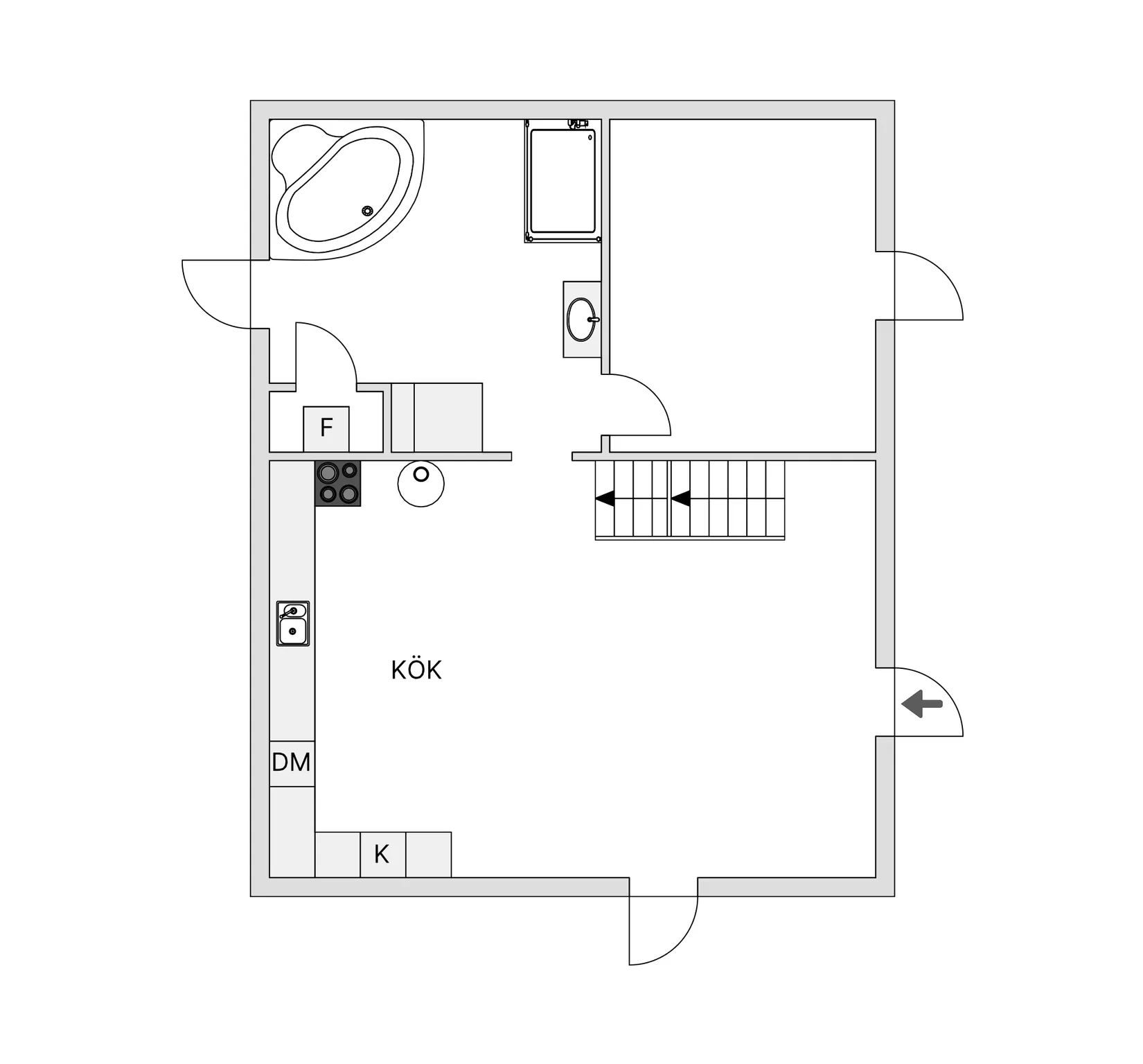 Villa, Aspnäs 12, Åsele