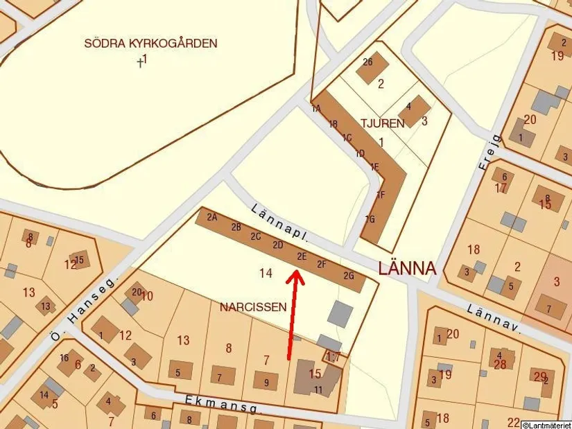 Bostadsrätt, Lännaplan 2 E, Lännaplan, Gotland