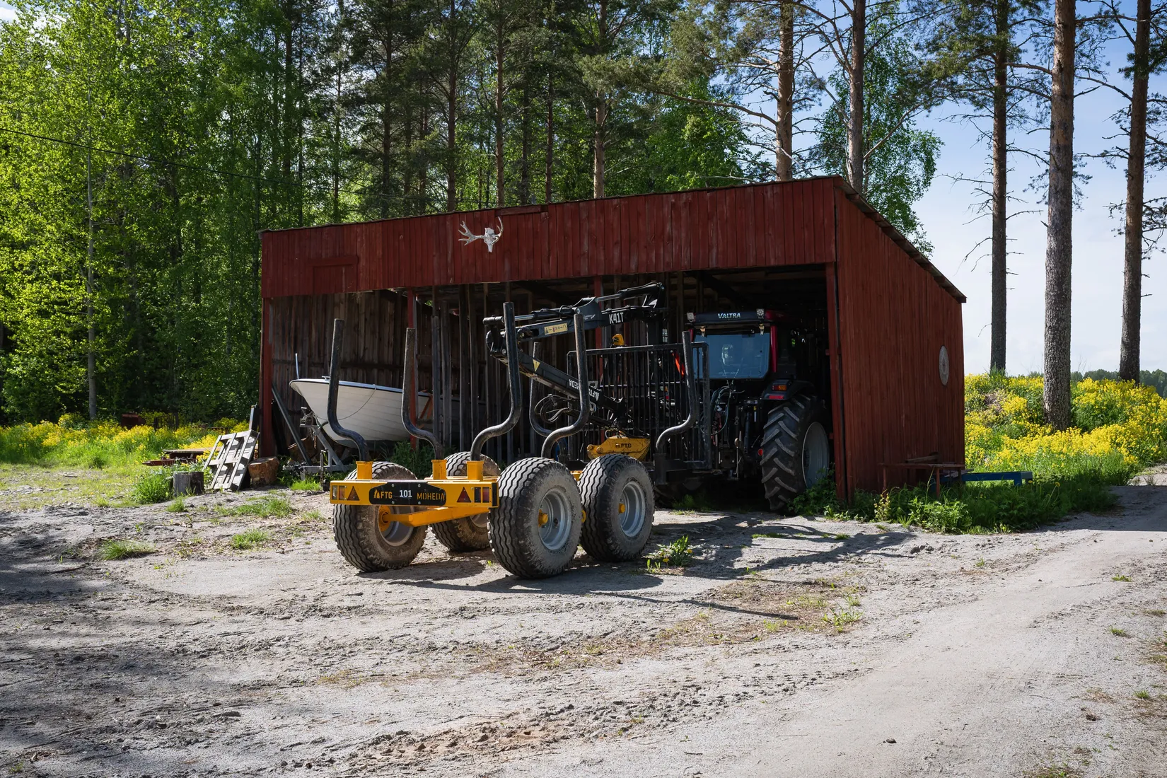 Gård/Skog, Sjön 120, hjoggböle, Skellefteå