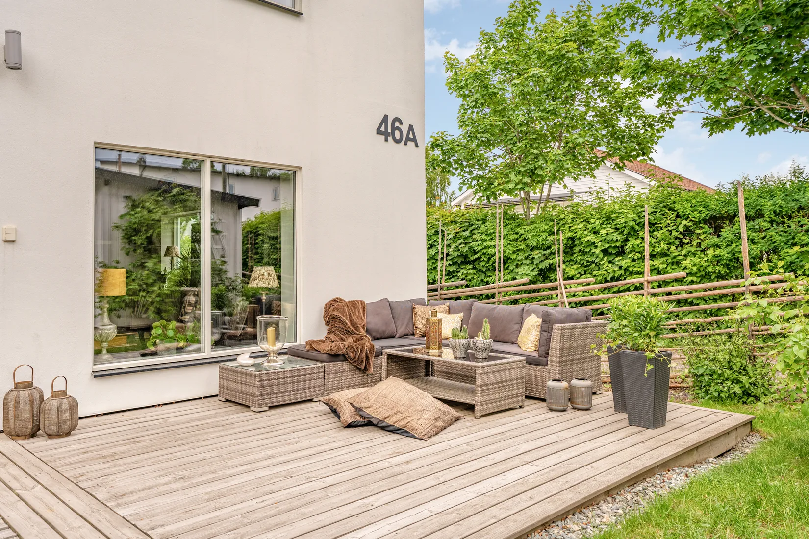 Bostadsrätt, Radhus, Sågtorpsvägen 46A, Näsby Park, Täby