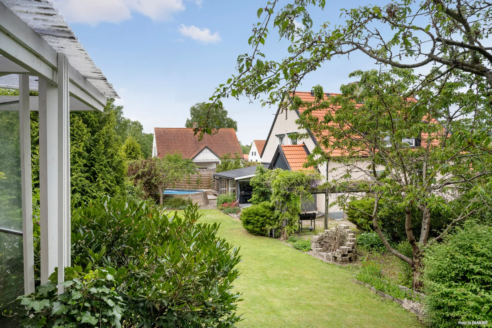 Villa, Krikavägen 5, Pappersbruket, Klippan