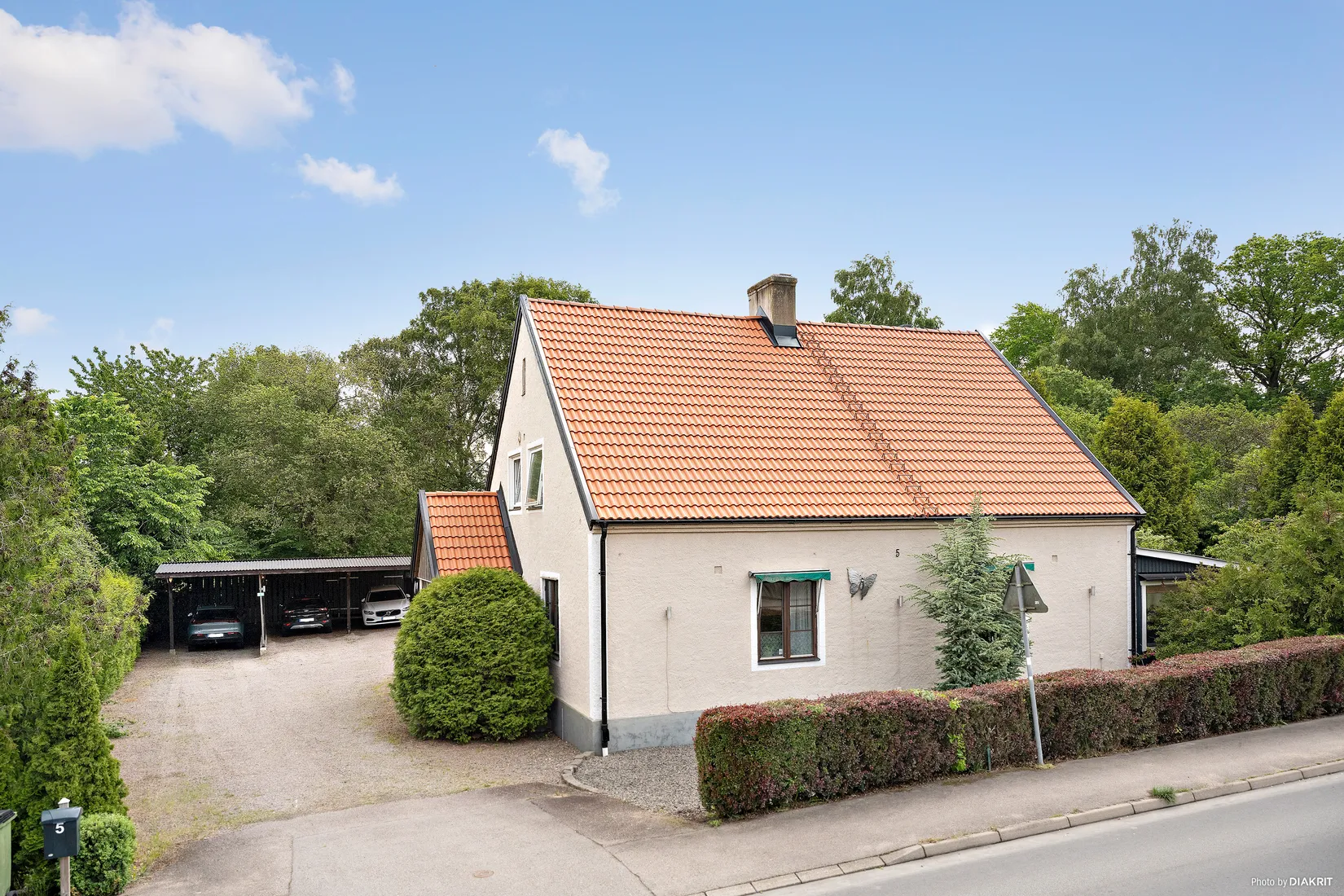 Villa, Krikavägen 5, Pappersbruket, Klippan