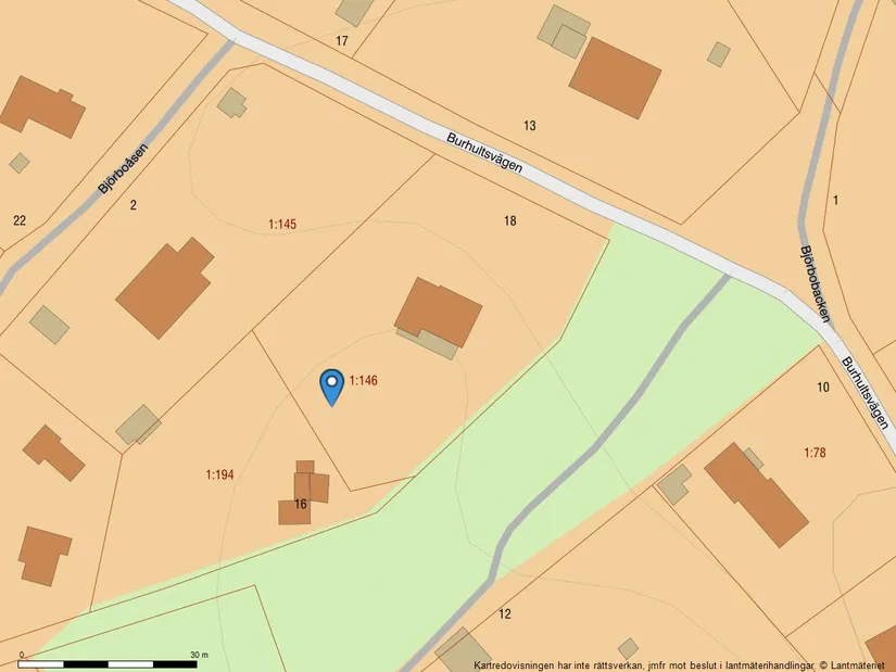 Villa, Burhultsvägen 18, Gråbo, Lerum