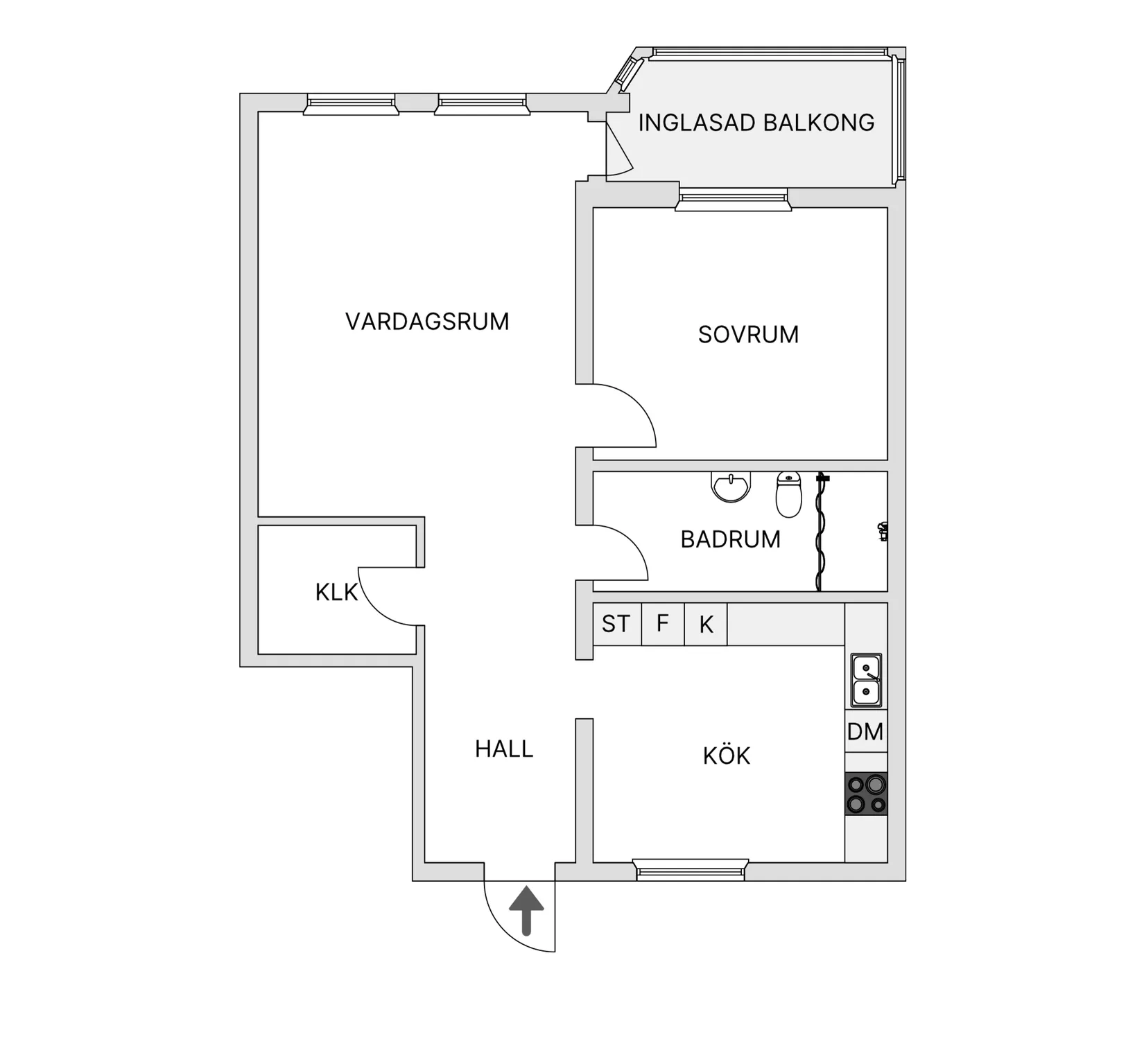 Bostadsrätt, Lasarettsvägen 23, Centrum, Skellefteå