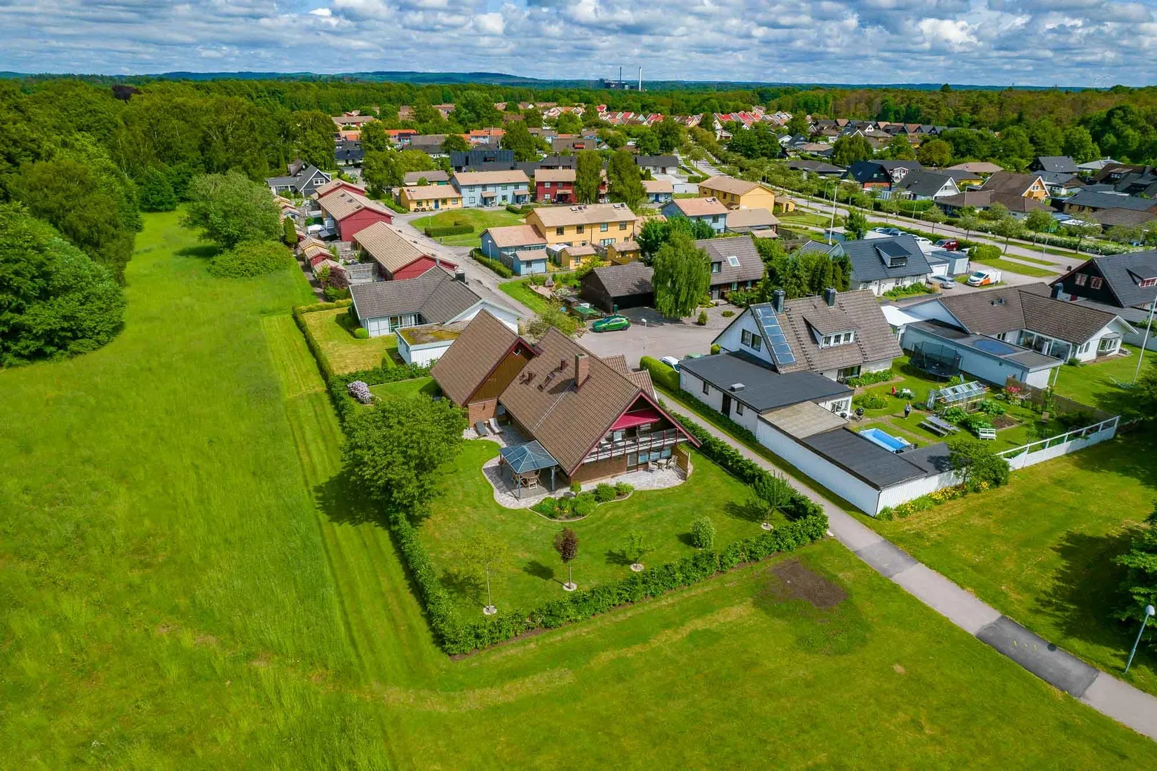 Villa, Kardvägen 7, Frennarp, Halmstad
