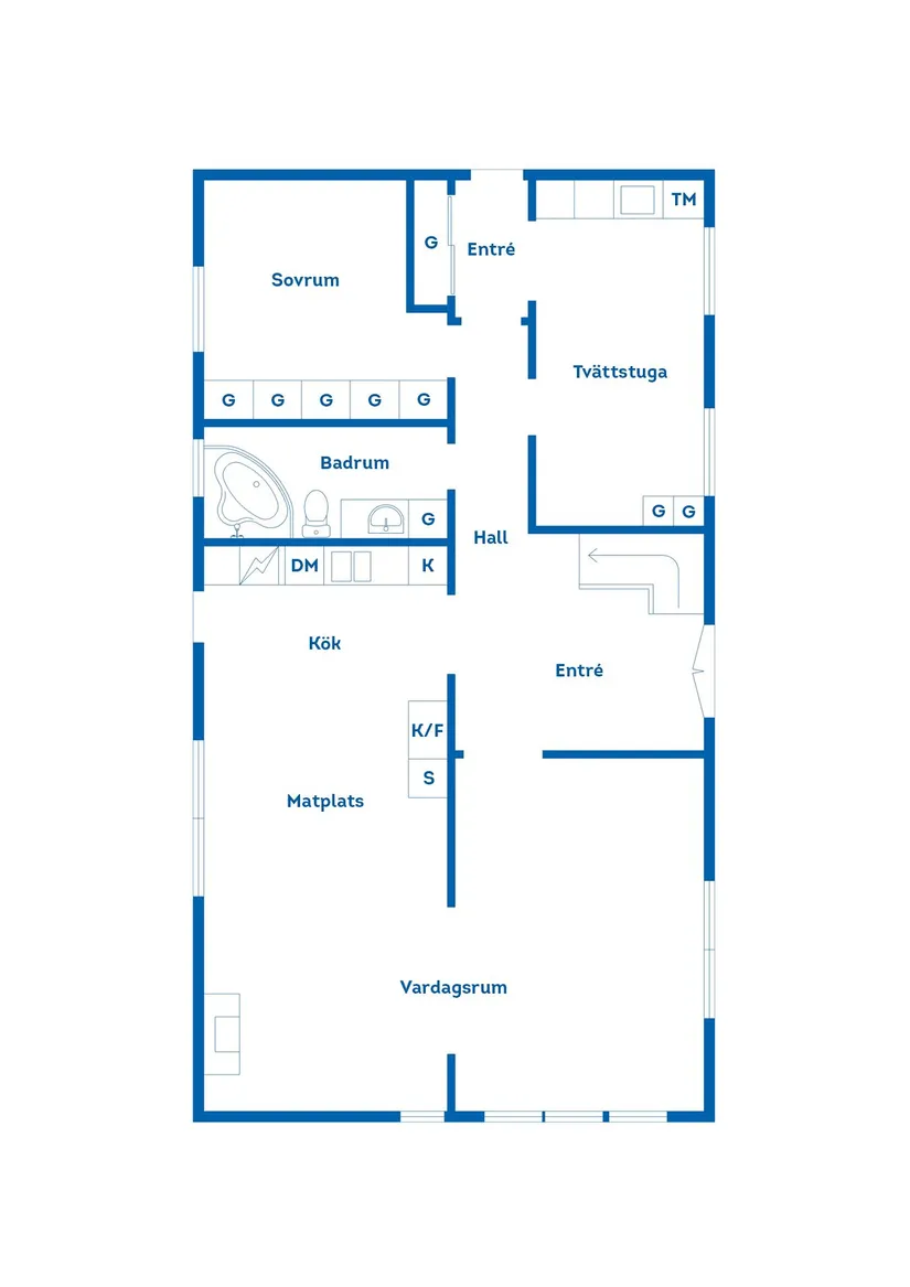 Villa, Södra Gränsgatan 24, Osby - Centralt, Osby