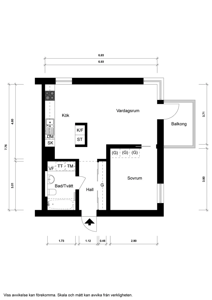 Bostadsrätt, Glöstorps röseväg 8, Tuve, Göteborg