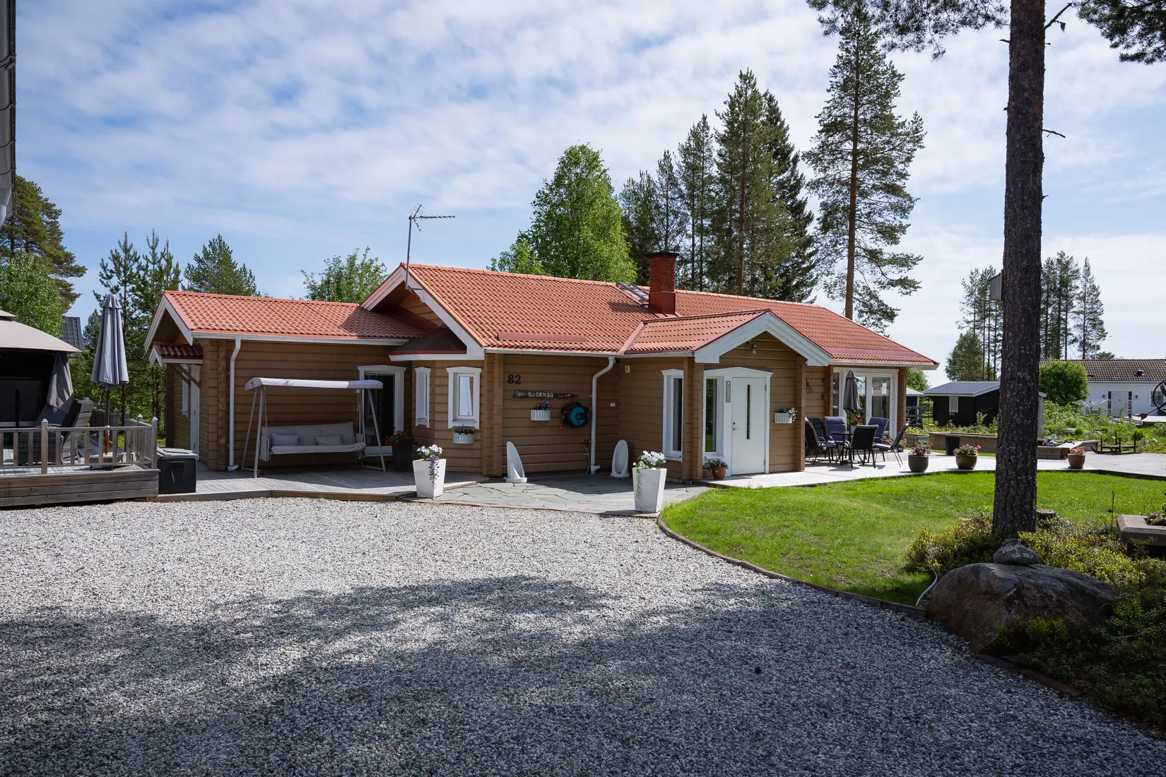 Villa, Knektvägen 82, Byske, Skellefteå