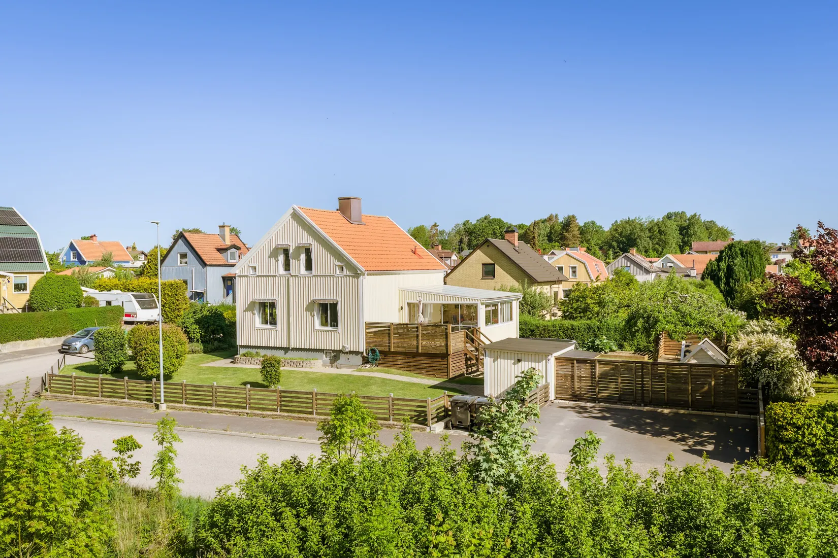 Villa, Björkgatan 17, Holm, Motala
