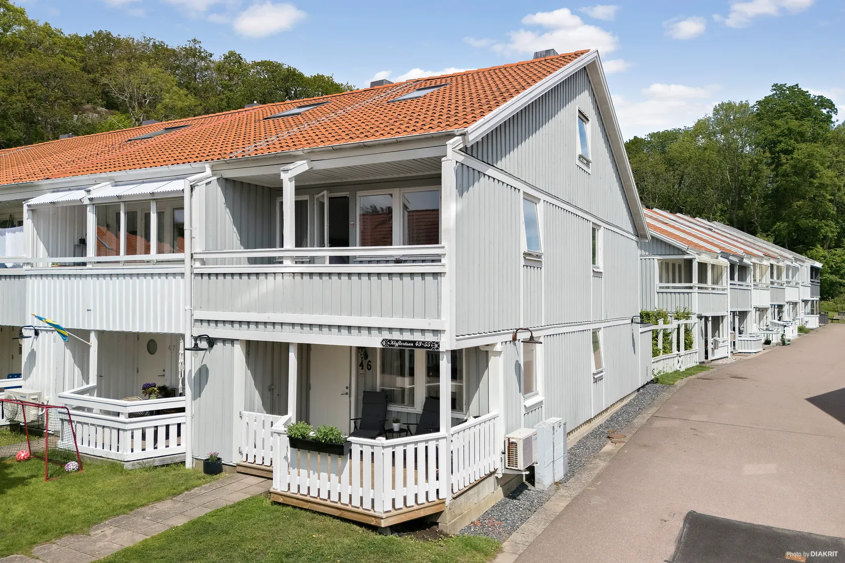 Villa, Radhus, Klyfteråsen 46, Skintebo, Göteborg