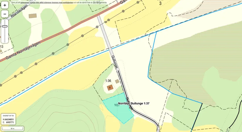 Tomt, Gullunge 10, Rö / Skederid / Finsta, Norrtälje