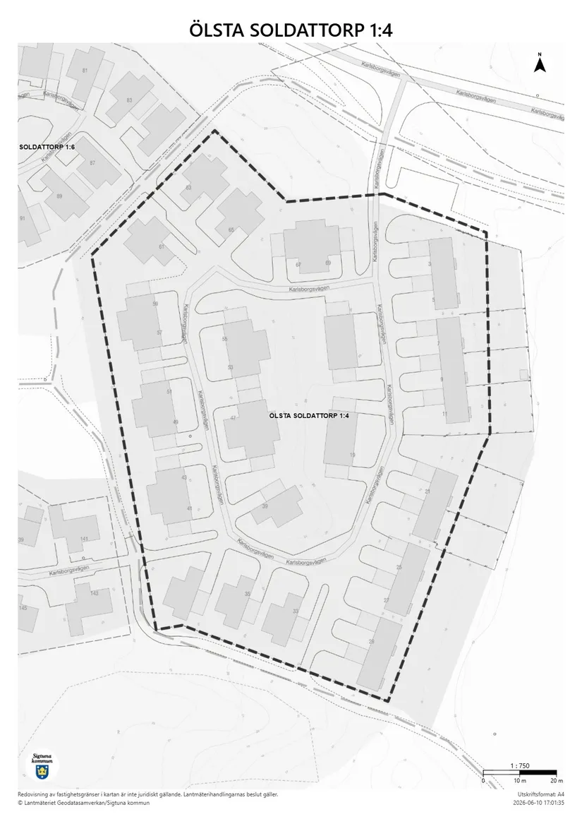 Radhus, Karlsborgsvägen 23, Märsta - Sundveda, Sigtuna