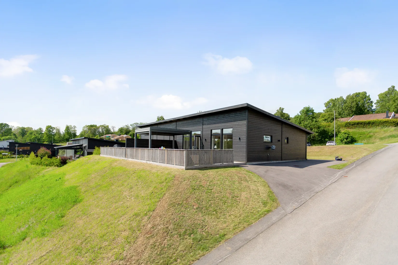 Radhus, Gammelgårdsvägen 22B, Svenstorp, Ängelholm