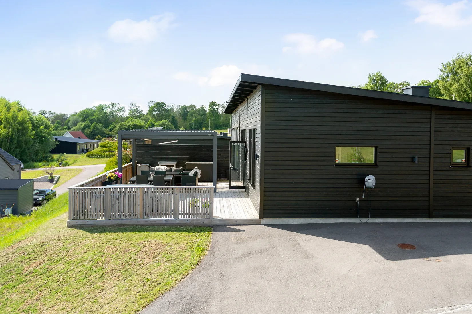 Radhus, Gammelgårdsvägen 22B, Svenstorp, Ängelholm