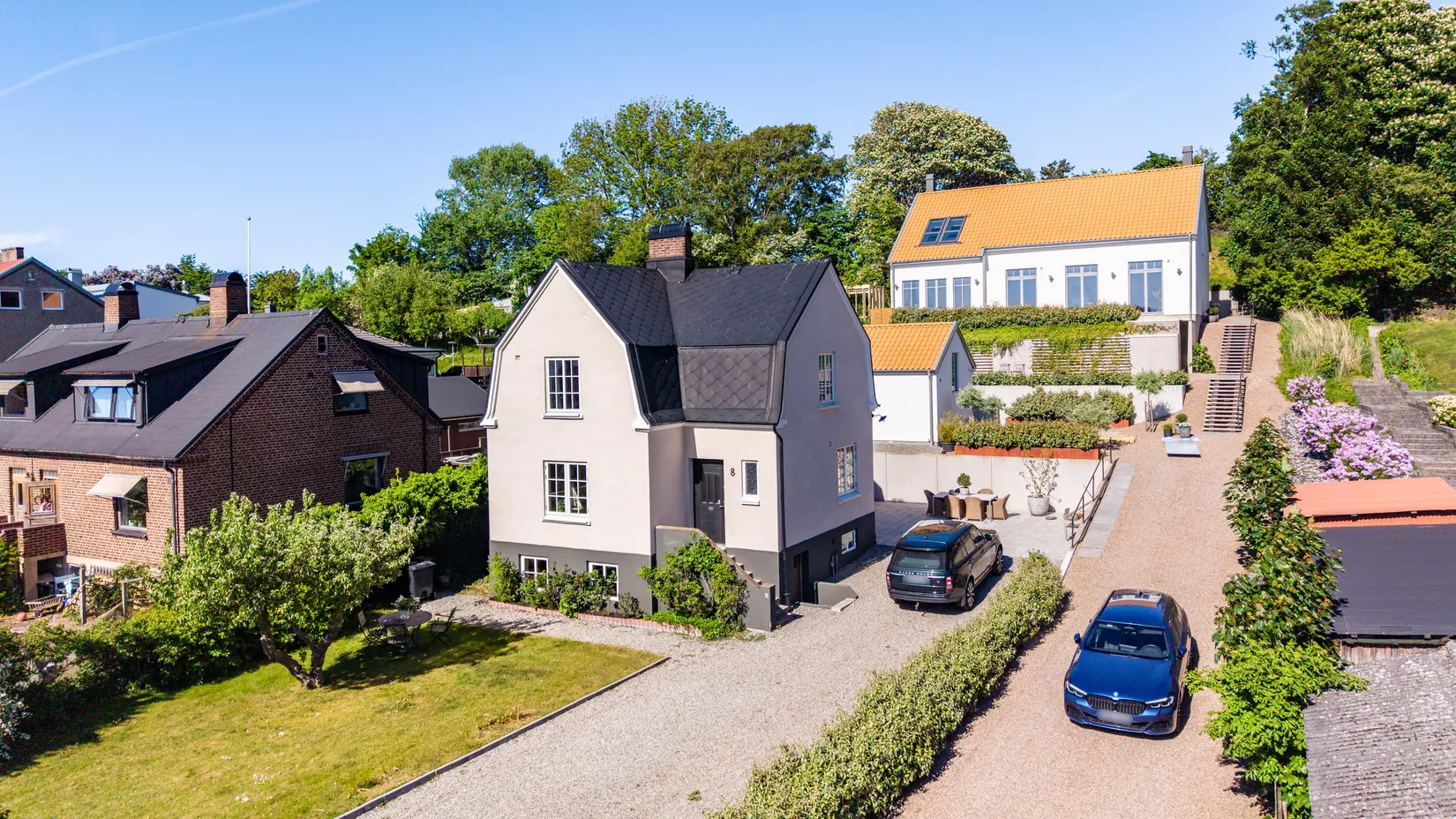 Villa, Lybecks väg 8, Ålabodarna, Landskrona