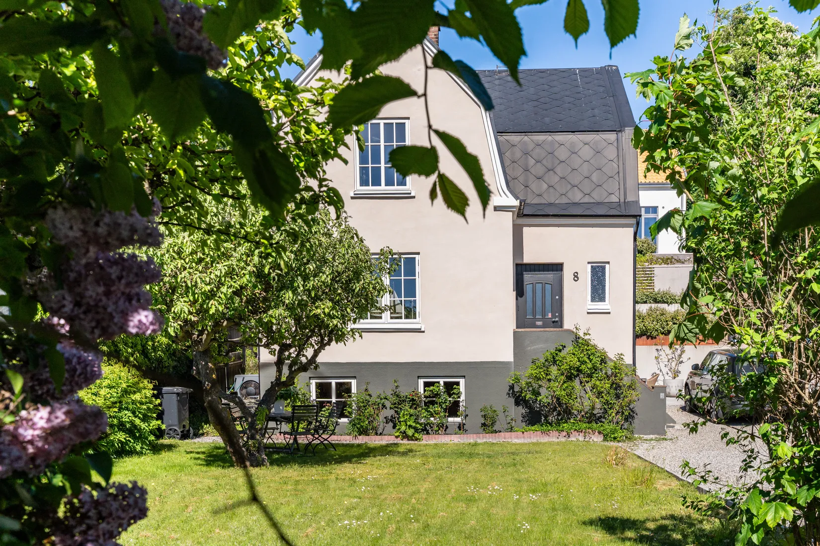 Villa, Lybecks väg 8, Ålabodarna, Landskrona