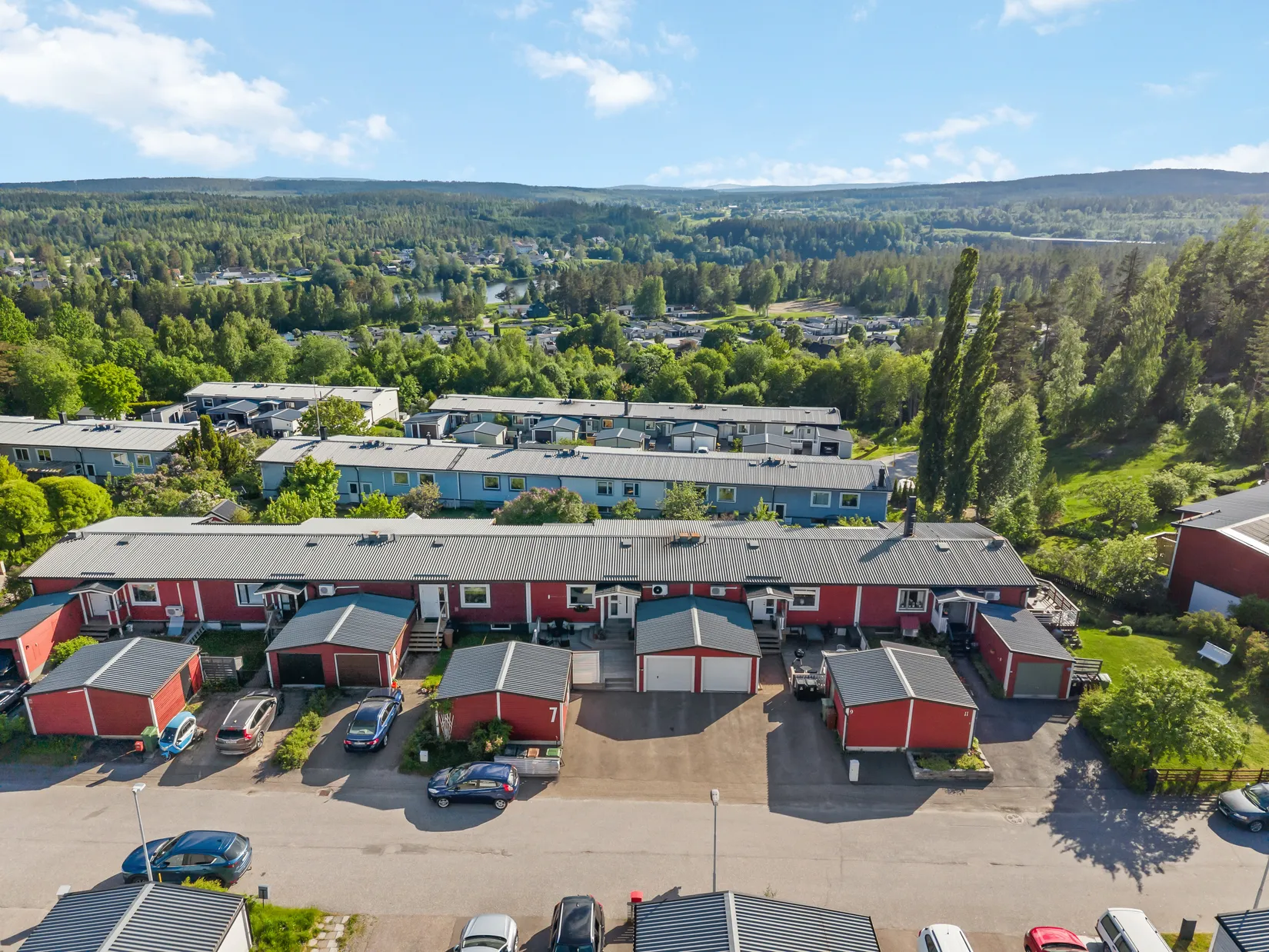Villa, Radhus, Vävstuguvägen 7, Klockarberget, Sundsvall