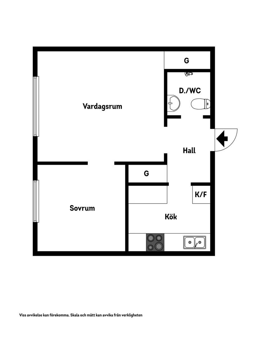 Bostadsrätt, Vitalisvägen 13, 1,5tr, Kungsholmen - Fredhäll, Stockholm
