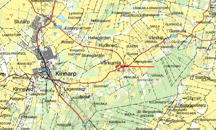 Villa, Vårkumla Backgården 4, Vårkumla, Falköping
