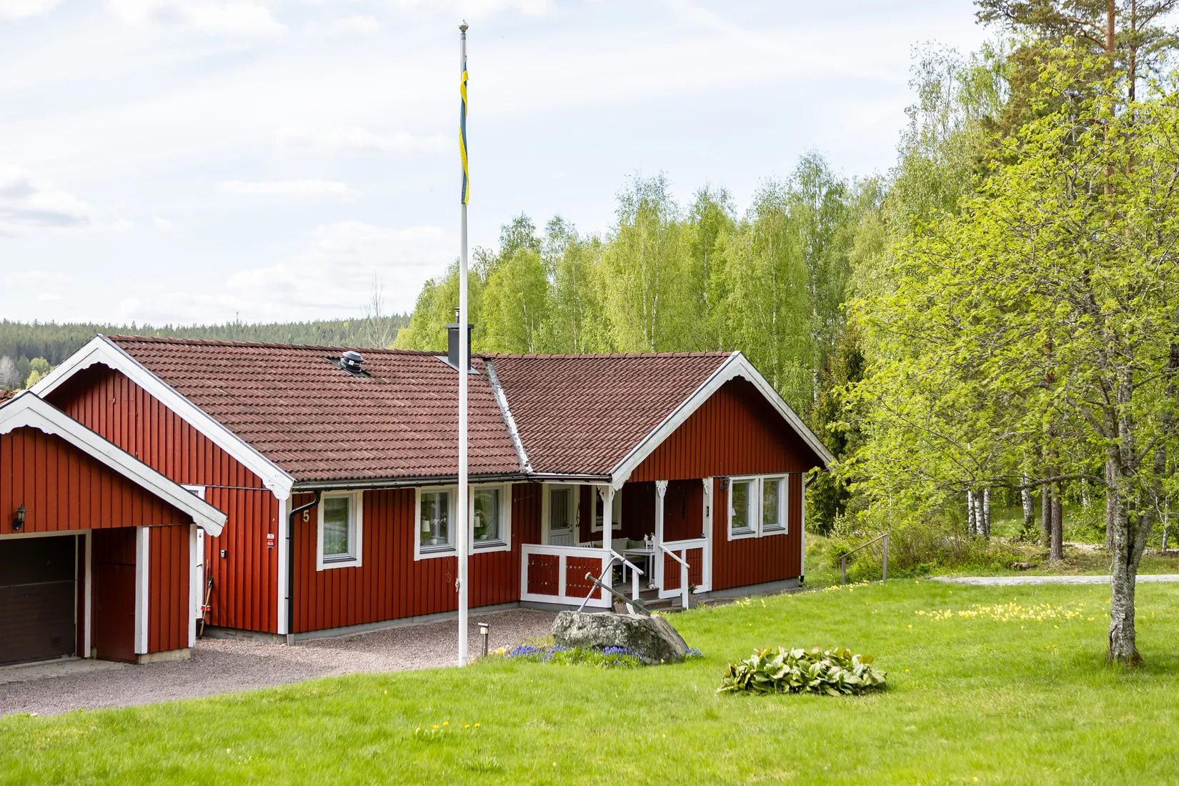 Villa, Kalvsbäcken 5, Vika, Falun