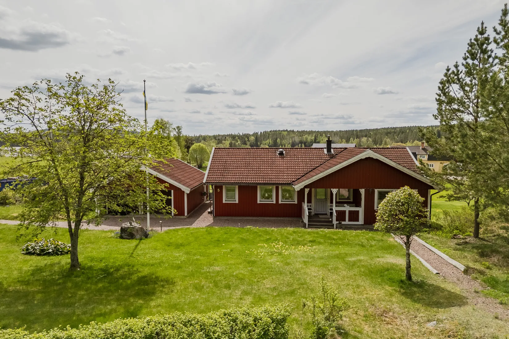 Villa, Kalvsbäcken 5, Vika, Falun