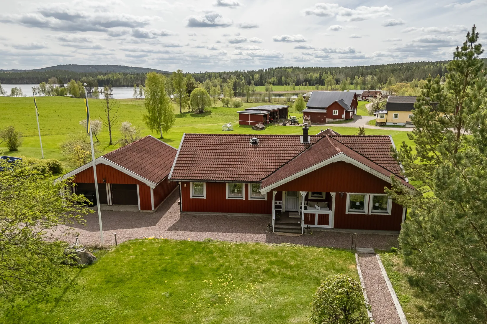 Villa, Kalvsbäcken 5, Vika, Falun
