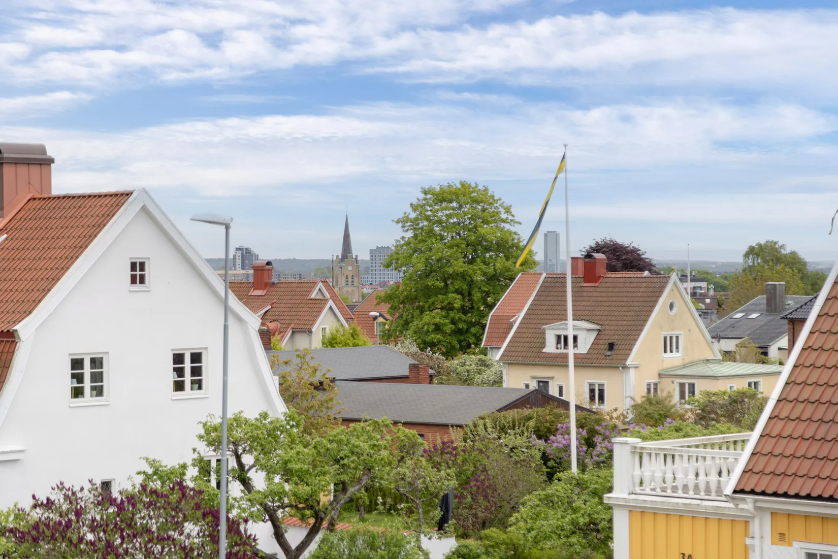 Villa, Magnus Stenbocks väg 25, Väster, Halmstad