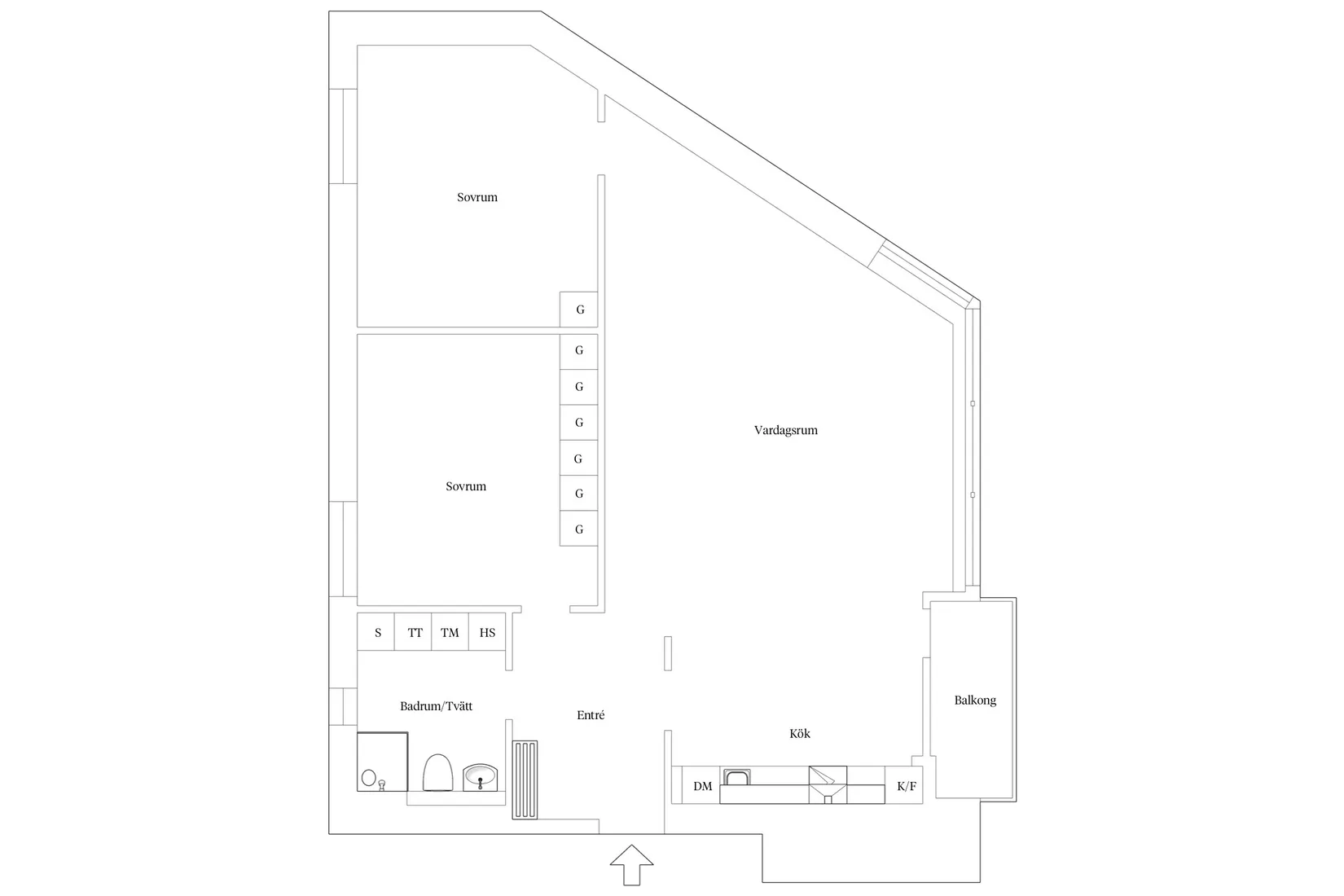Bostadsrätt, Andra Långgatan 63, Linné, Göteborg