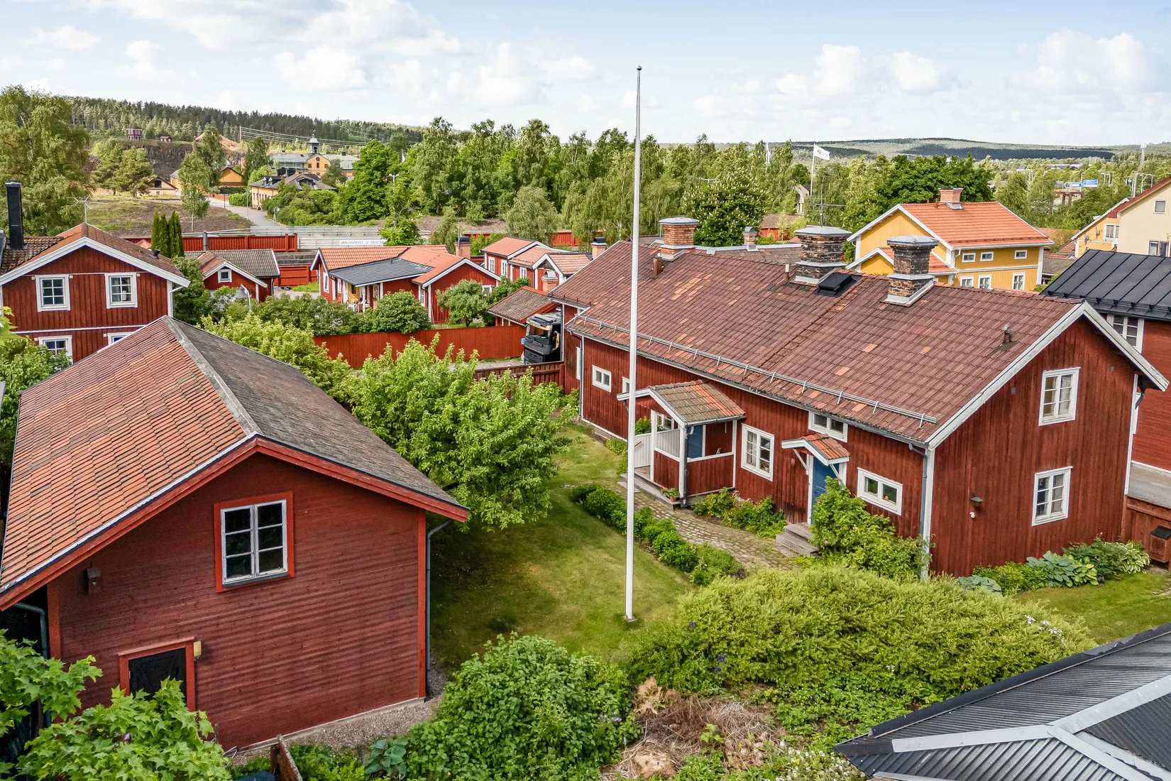 Villa, Bergshauptmansgatan 45, Elsborg, Falun