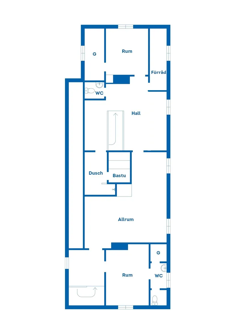 Villa, Bergshauptmansgatan 45, Elsborg, Falun