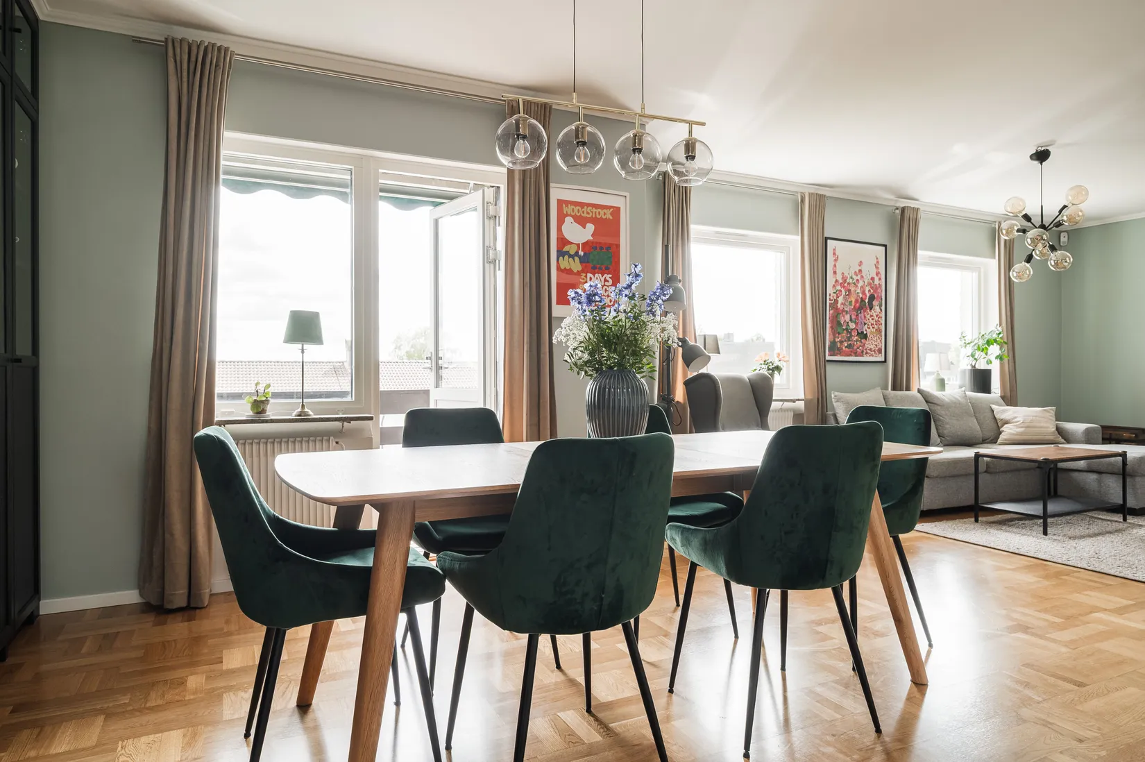 Villa, Radhus, Klockarstigen 4, Brämhult, Borås