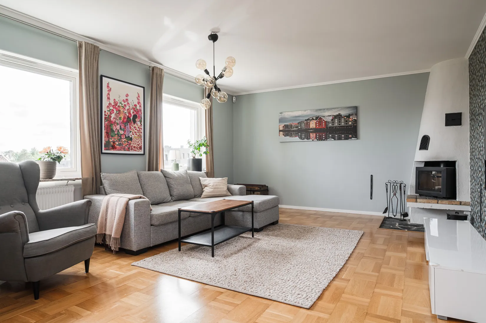 Villa, Radhus, Klockarstigen 4, Brämhult, Borås