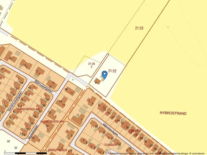 Villa, Musselgatan 41, Nybrostrand, Ystad