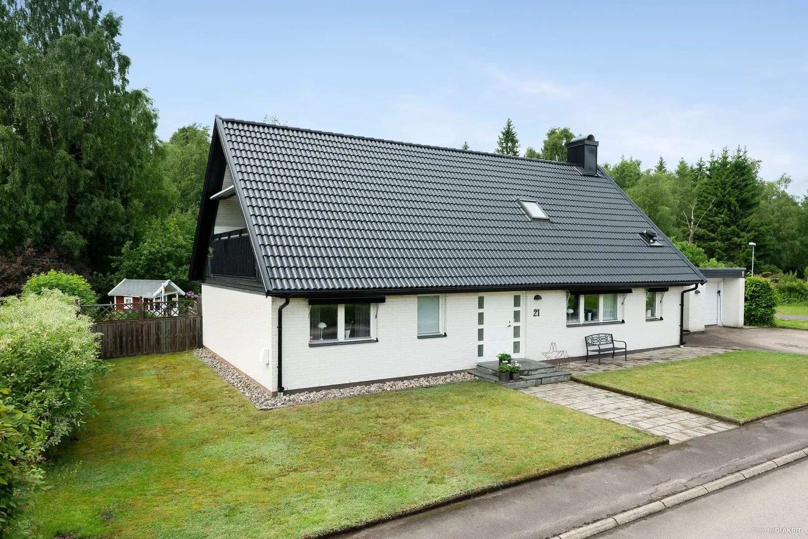 Villa, Norrabergsgatan 21, Annelund, Ljungby