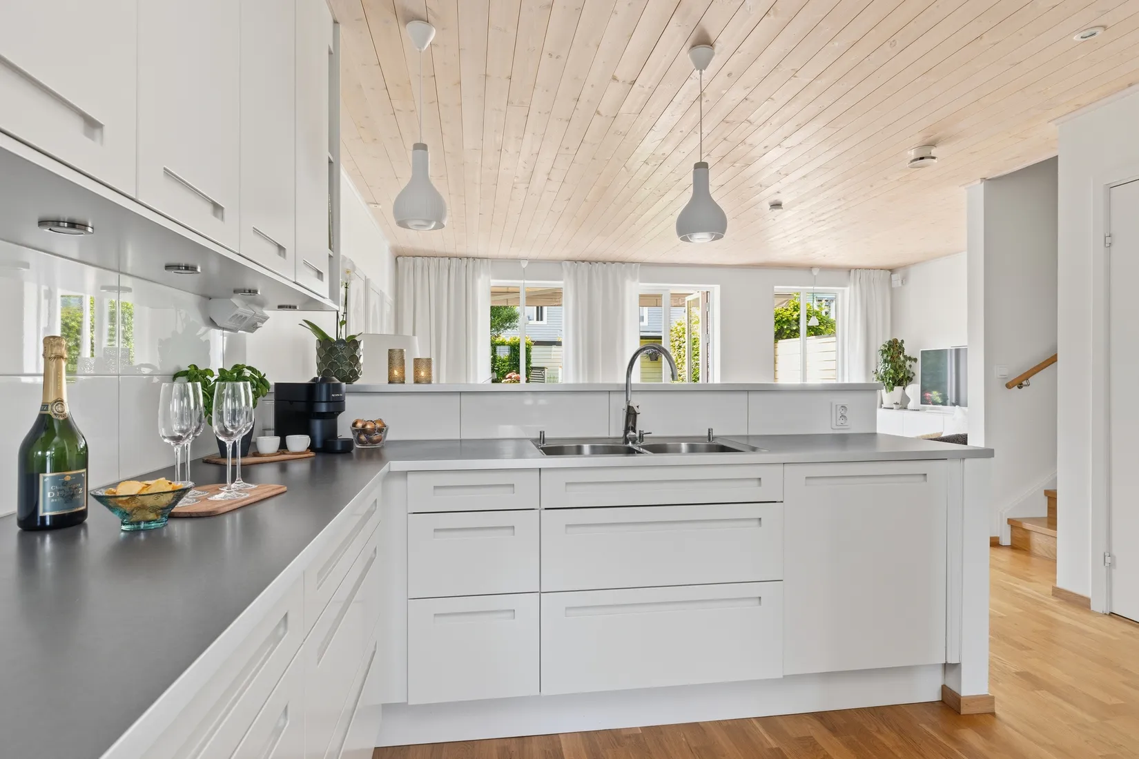 Villa, Radhus, Våtmarksvägen 6, Järvastaden, Solna