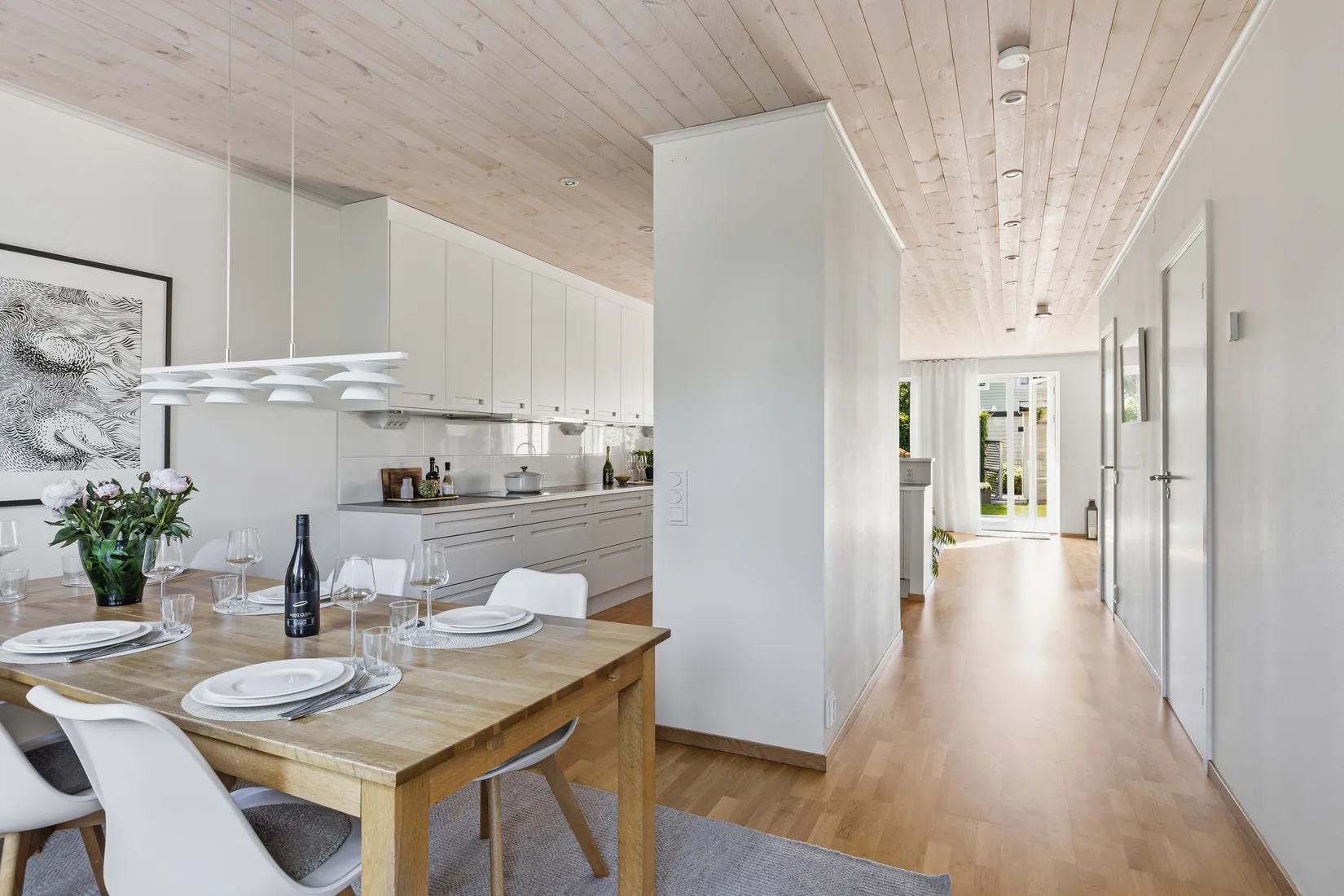Villa, Radhus, Våtmarksvägen 6, Järvastaden, Solna