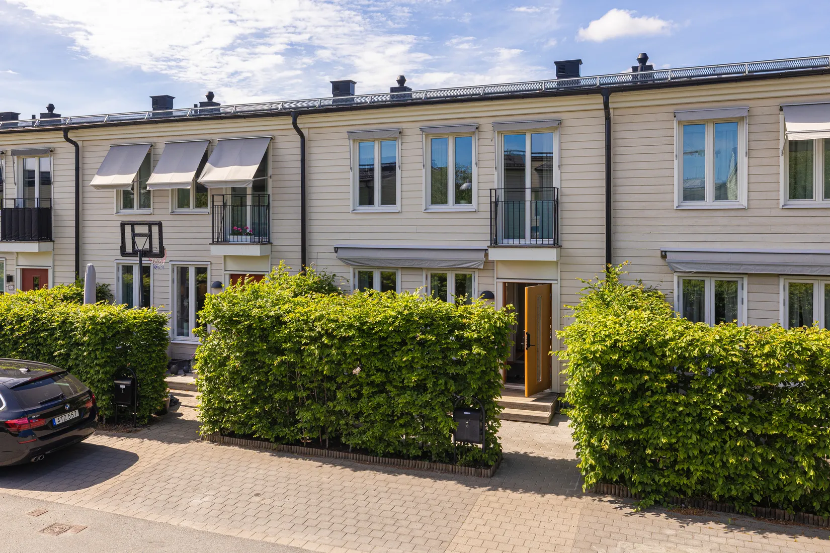 Villa, Radhus, Våtmarksvägen 6, Järvastaden, Solna