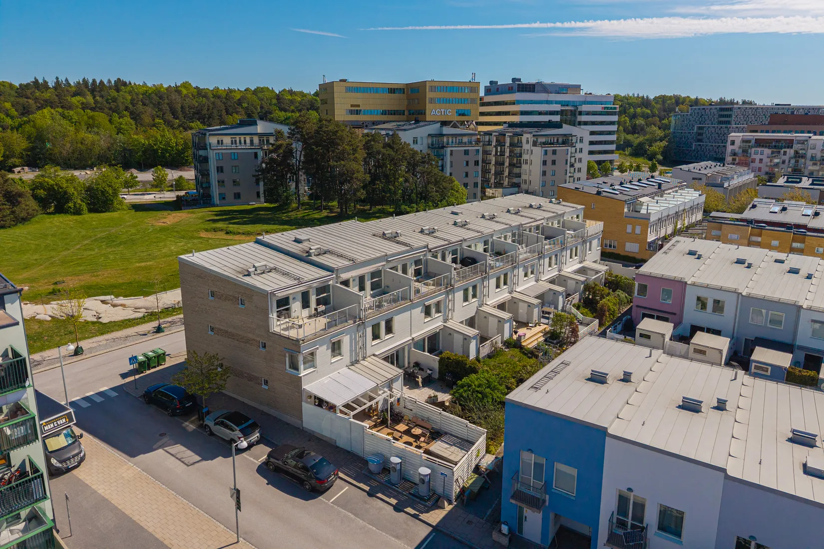 Villa, Radhus, Paradgatan 41, Ulriksdal, Solna