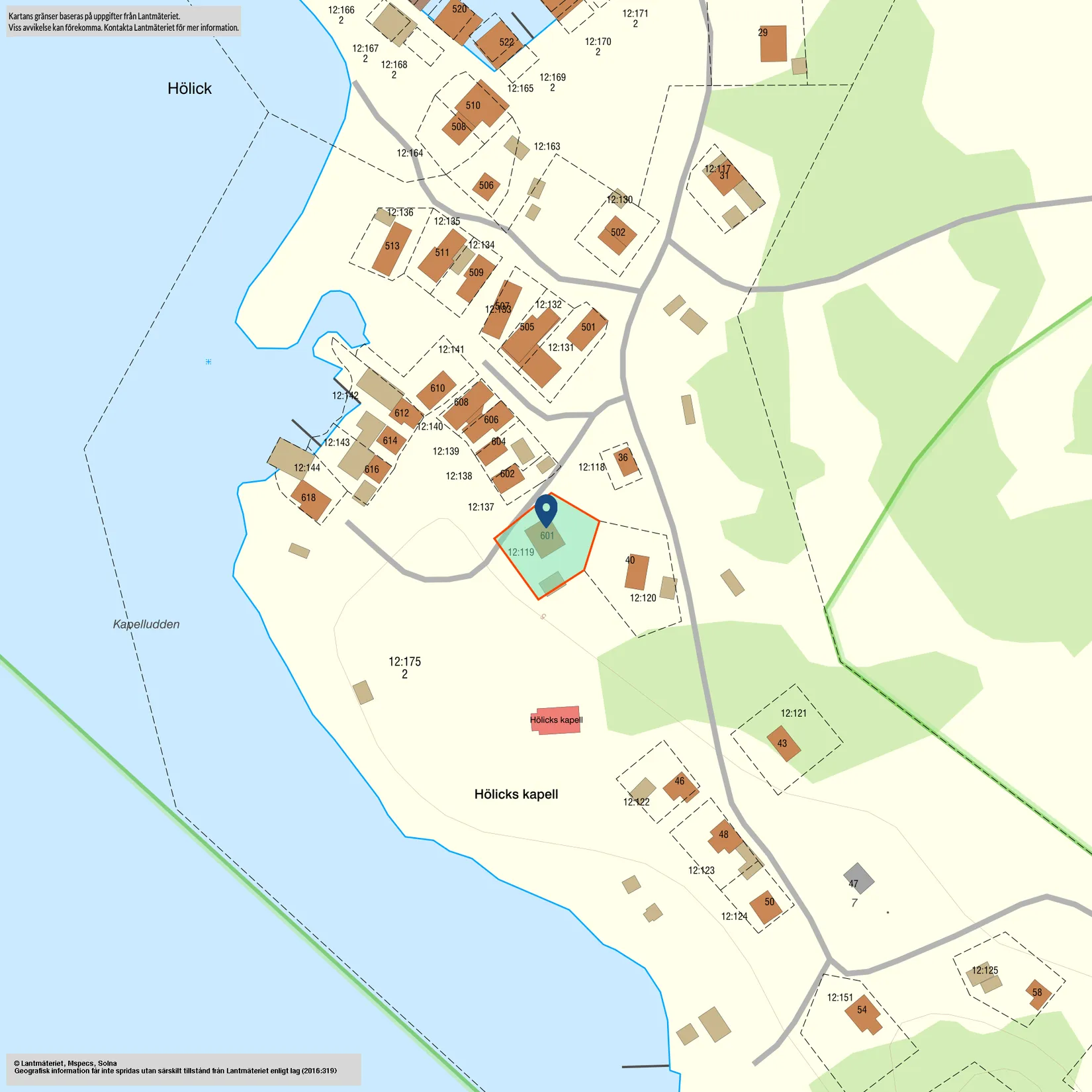 Fritidshus, Hölick 601, Hudiksvall