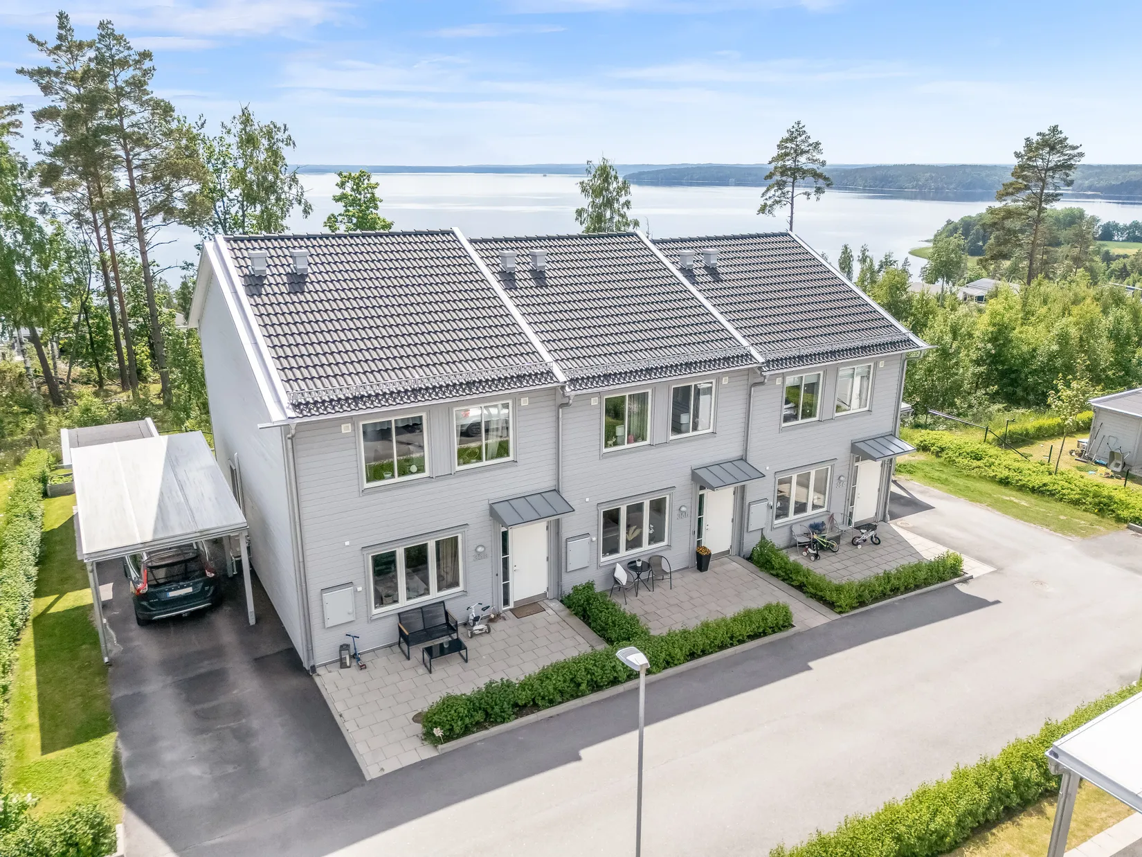 Radhus, Blåsippsvägen 35B, Svärtinge skogsbacke, Norrköping