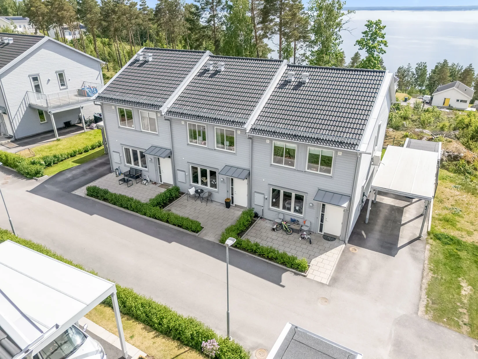 Radhus, Blåsippsvägen 35B, Svärtinge skogsbacke, Norrköping