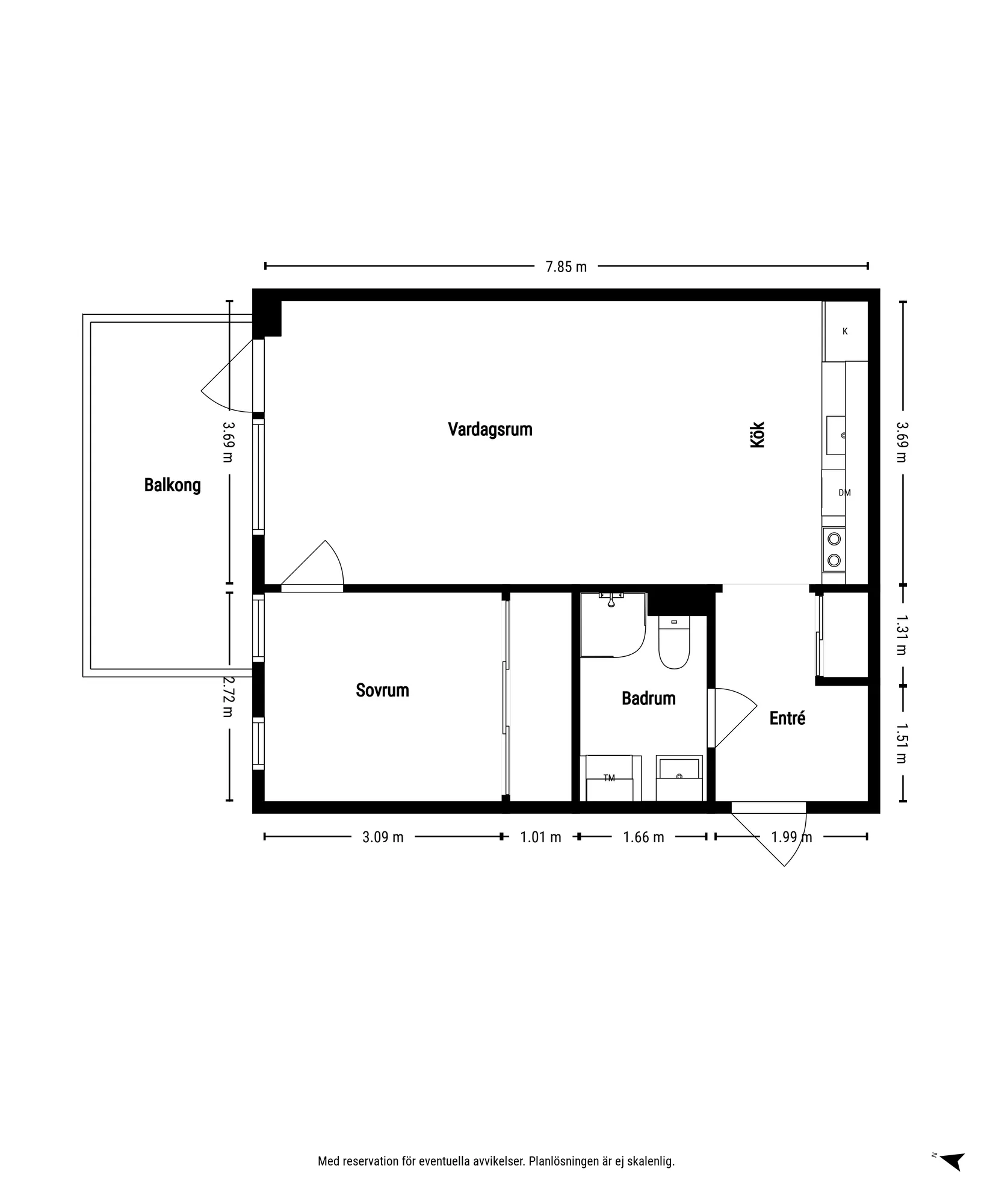 Bostadsrätt, Munspelsgatan 28, Göteborg
