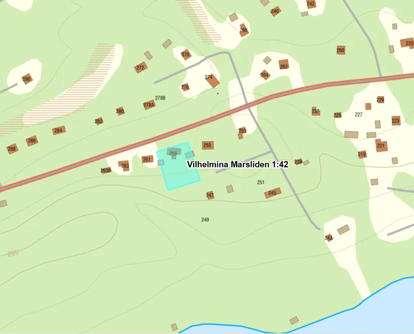 Fritidshus, Marsliden 259, Marsliden, Vilhelmina