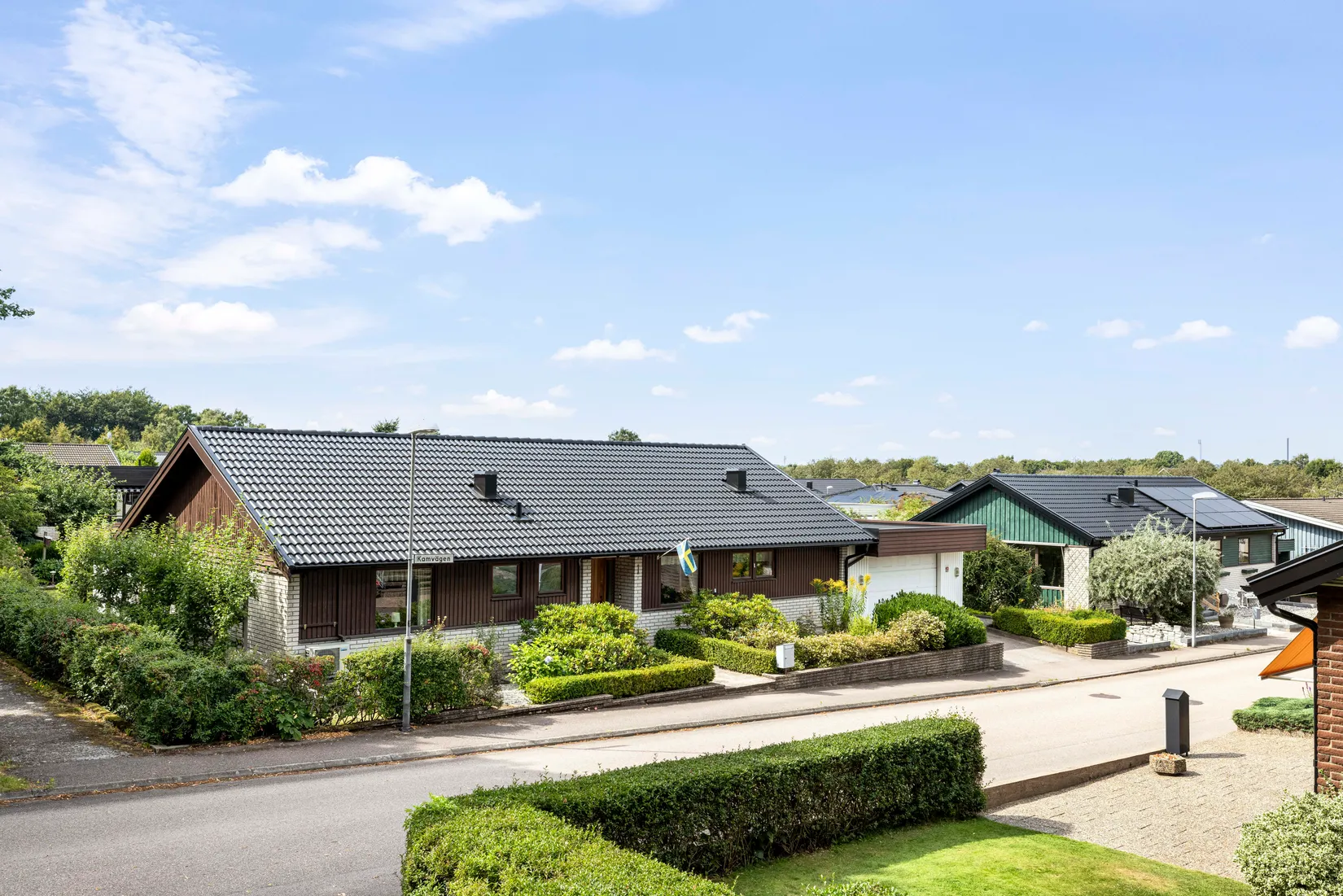 Villa, Kamvägen 1, Vallås, Halmstad