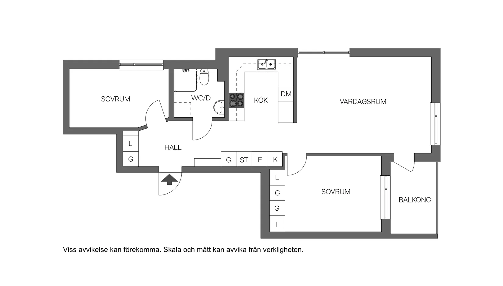 Bostadsrätt, Korpralsvägen 34B, Teg, Umeå