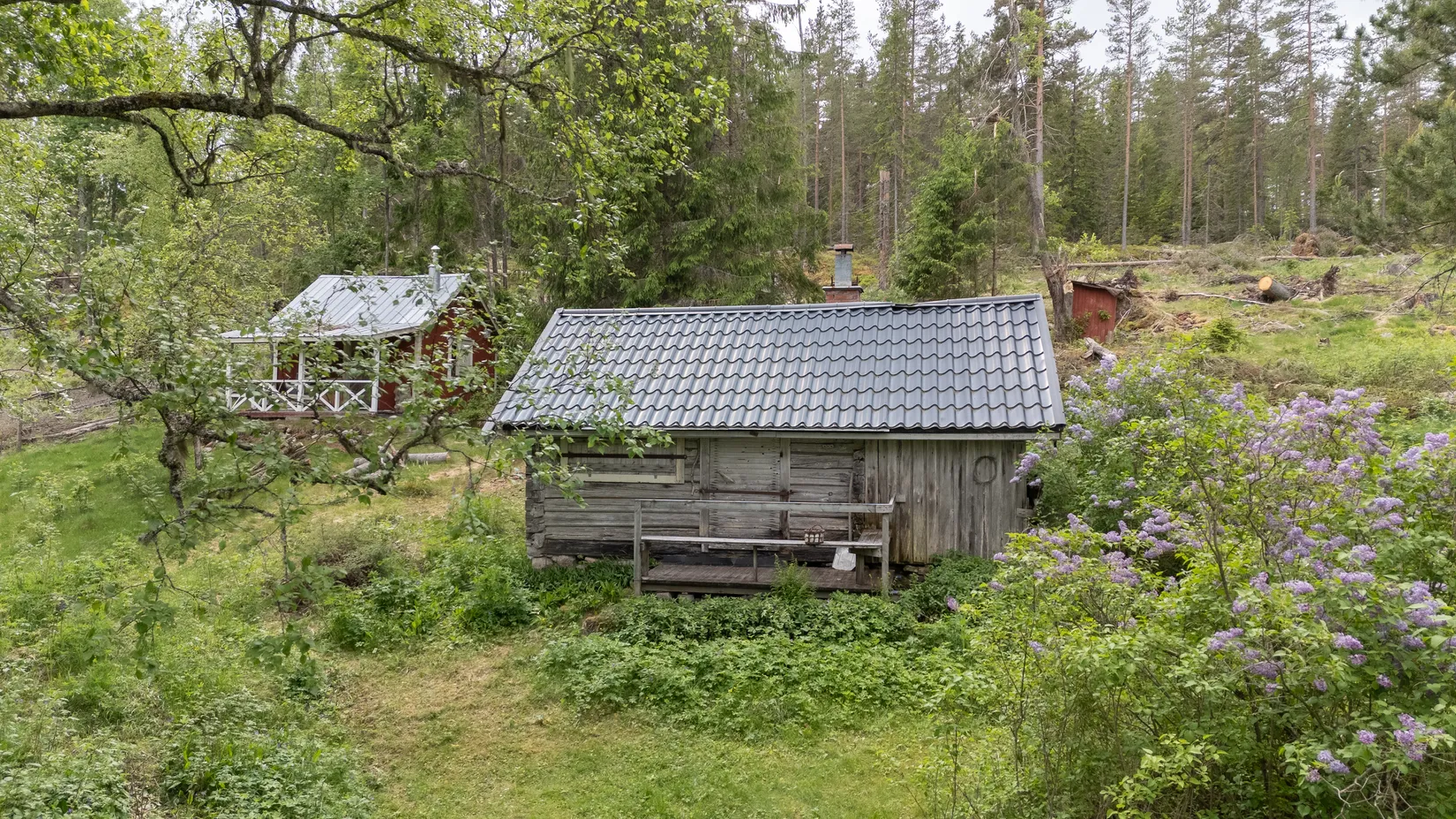 Fritidshus, Svartåns fäbodar, Gyllbergen, Borlänge