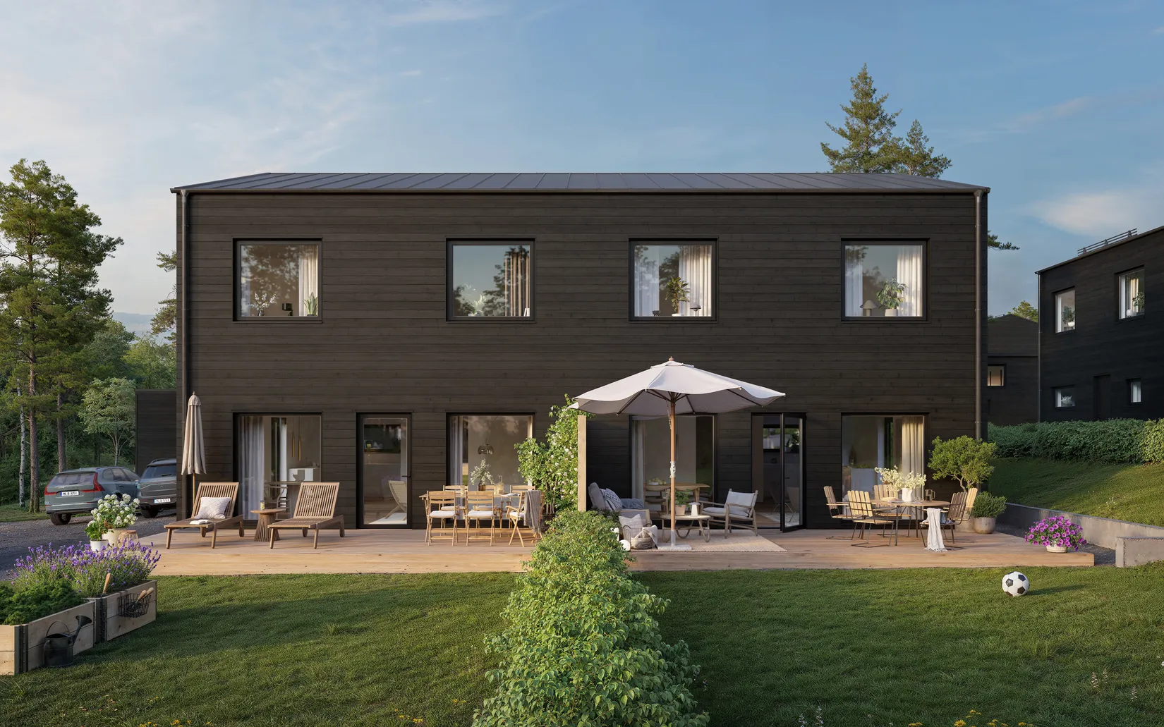 Radhus, Pålvägen 2A m.fl, Gladö Kvarn, Huddinge